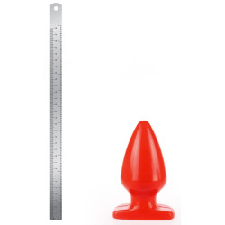 I Love Butt Plug Fat M I Love Butt 14 x 7.5 cm Rouge